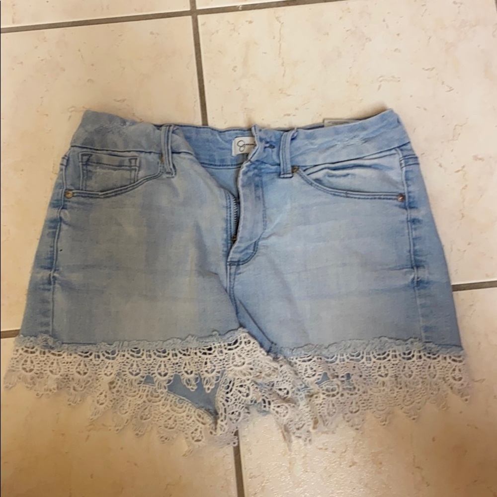 Jessica Simpson uptown Highrise shorts